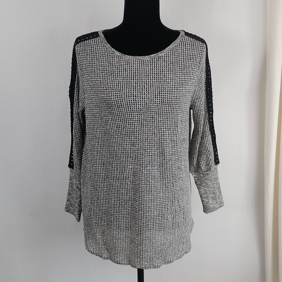 Soft Surroundings Bailey Waffle Knit Top - Picture 1 of 9